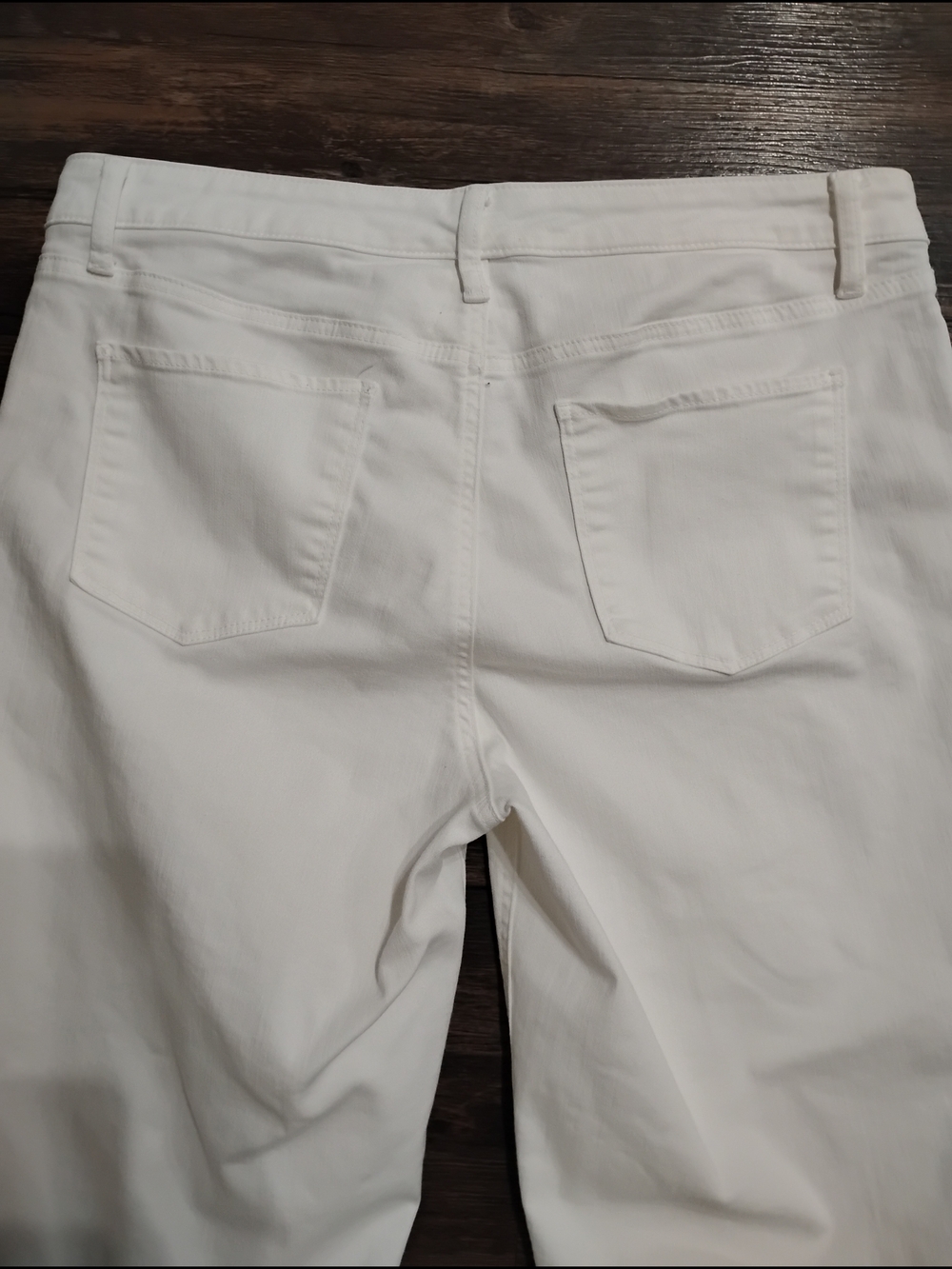 Talbots White Slim Ankle Five-Pocket Jeans - Picture 4 of 7